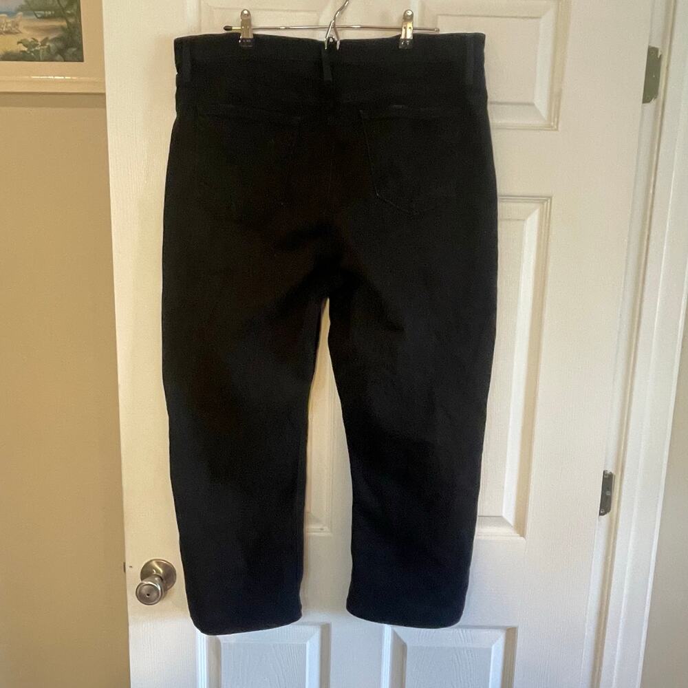 Loft High Rise Slim Jeans in Washed Black size16/33